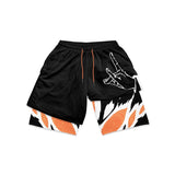 Shorts Naruto Dupla Camada - Nerd Loja