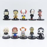 Boneco de Filme de Terror 10 Miniatura - Nerd Loja