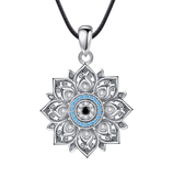 Colar Flor de Lótus em Prata 925 