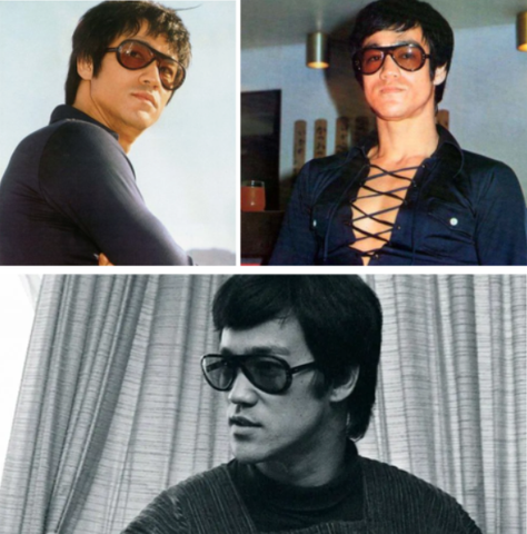 Óculos Bruce Lee Anos 70