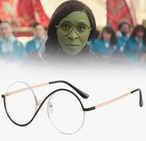 Óculos Elphaba Thropp Wicked Cosplay