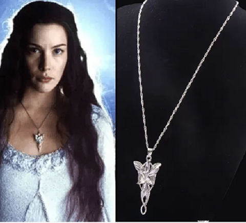 Estrela Vespertina Arwen Colar Pingente O Senhor Dos Anéis