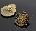 Kit 5 Broches Harry Potter Hogwarts Pins