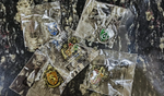 Kit 5 Broches Harry Potter Hogwarts Pins