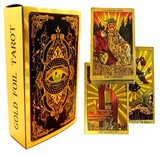 Tarô Universal de Waite Dourado (Prova d'água) - Edição Luxo