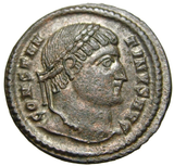 Moeda Romana Constantino Æ3 Campgate 326-327 dC