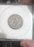 Moeda Romana Denário Heliogábalo (219 – 220 d.C) FIDIS MILITVM
