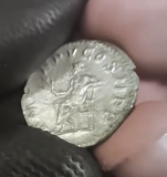 Moeda Romana Gordiano III Antoniniano Apollo (238–244 d.C.)