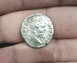 Moeda Romana Septímio Severo Denário (193-211 a.C)