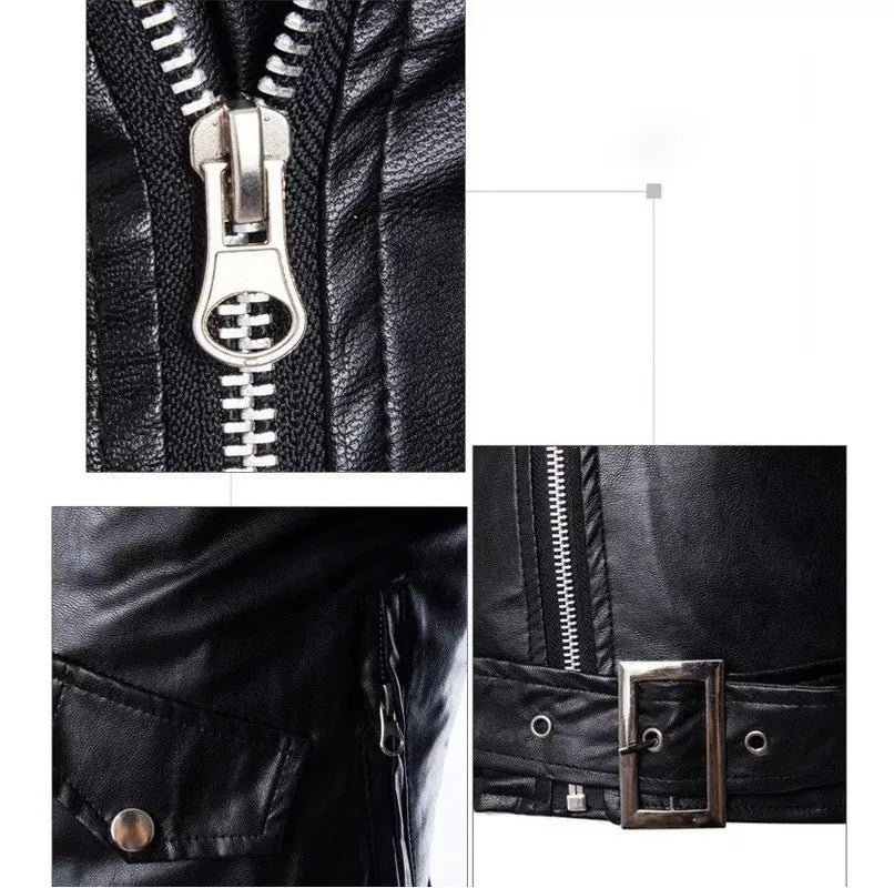 Jaqueta Negan TWD Couro de Plut nio