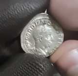 Moeda Romana Gordiano III Sales Denário (238-244 d.C)