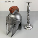 Capacete Romano Gladiador de Metal Decoração