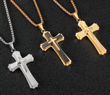 Corrente Masculina com Crucifixo