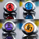 Akatsuki Anéis Conjunto com 10 Unidades