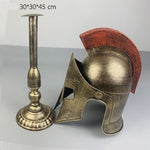 Capacete Romano Gladiador Metal 
