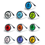 Akatsuki Anéis Conjunto com 10 Unidades - Nerd Loja
