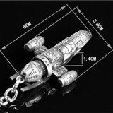 Chaveiro Star Wars Naves em Metal - Nerd Loja