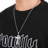 Corrente Masculina com Crucifixo - Nerd Loja