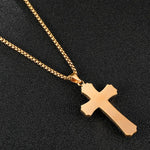 Corrente Masculina com Crucifixo - Nerd Loja