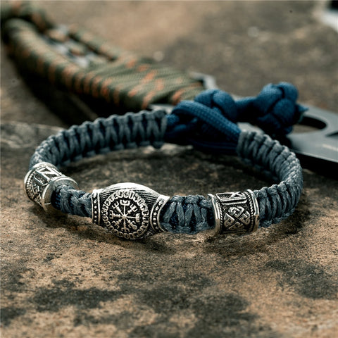 Bracelete Viking Runas