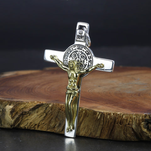 Pingente Crucifixo de Prata 925