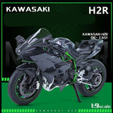 Miniatura de Motocicleta Kawasaki 1:9 - 22cm
