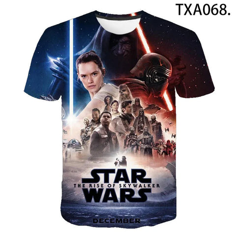 Camisa Star Wars 3D