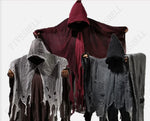 Fantasia Fantasma Halloween Medieval com Capuz