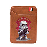Carteira Star Wars Porta Documentos Couro de Plutônio