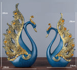 Cisne Decoração Conjunto - Nerd Loja