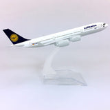 Miniatura de Avião Airbus A340 Lufthansa 
