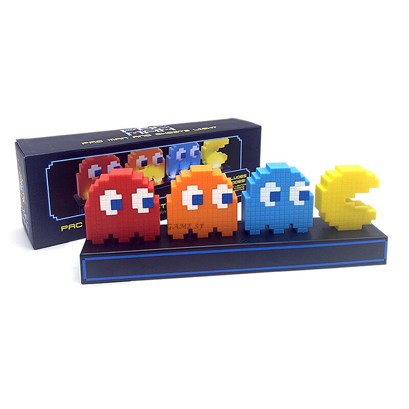 Packman Led Luminária PacMan Led com Detecção de Som