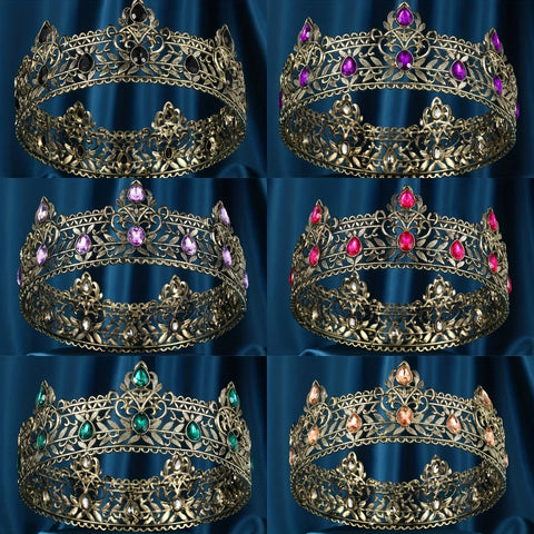 Coroa Medieval para Rei e Rainha