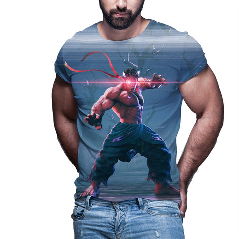 Camiseta Street Fighter - Personagens