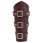 Bracelete Medieval de Couro 