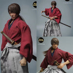 Action Figure Rurouni Kenshin Samurai X Realístico