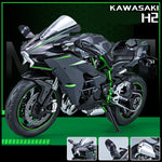 Miniatura de Motocicleta Kawasaki 1:9 - 22cm