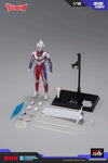 ZD Original Ultraman Tiga Gaia Trigger Decker Orb Z LED Lights Ultraman Action Figure Collect Anime Toy For Kids BOY Gift