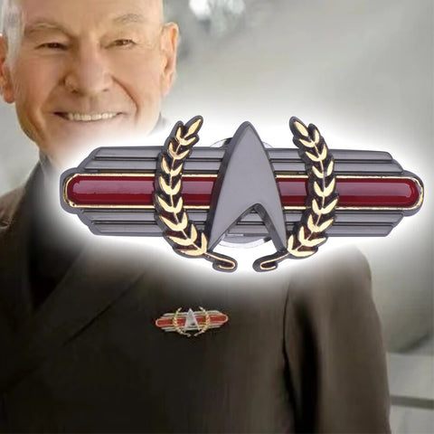 Broche Star Trek Capitão Picard Magnético 