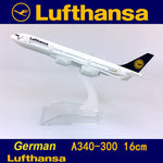 Miniatura Airbus A340 Lufthansa 
