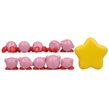 Boneco Kirby Conjunto com 10 Miniaturas
