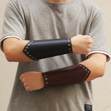Bracelete Medieval Couro Sintético 1 Peça (Vários Modelos)