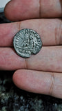 Moeda Romana Denário Lucius Verus (161-169 dC) Armênia Derrotada