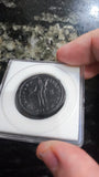 Moeda Romana Galério Follis 28mm (299–300 d.C.)