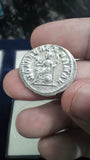 Moeda Denário Duplo Roma Eterna 1000 anos Philip I