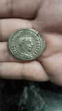 Moeda RomanaTetradracma de Philip II, Antioquia (247–249 d.C.)