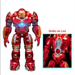 Boneco Hulkbuster Mark XLIV Ironman Armadura Homem de ferro - NerdLoja