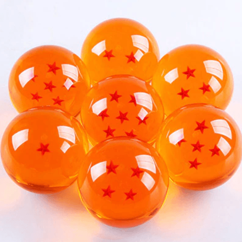 Bola de Natal Esferas do Dragão Enfeite Geek Dragonball