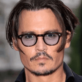 Óculos Modelo Johnny Depp Moda Retrô UV400 - NerdLoja