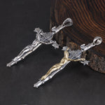 Crucifixo de Prata 925 Pingente 